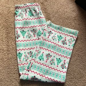 Christmas plush pajama pants